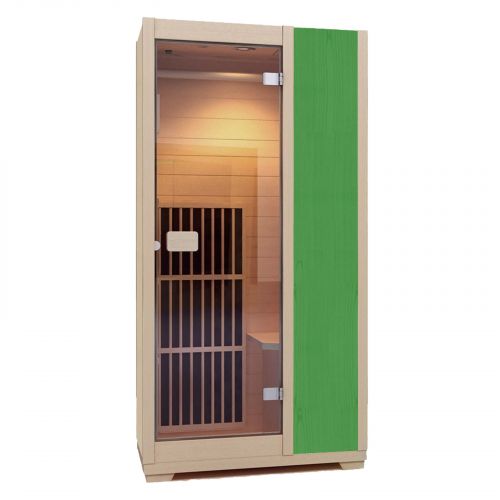 Sauna Zen a infrarossi lontani per 1 persona - Verde